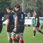 Rugby players on pitch